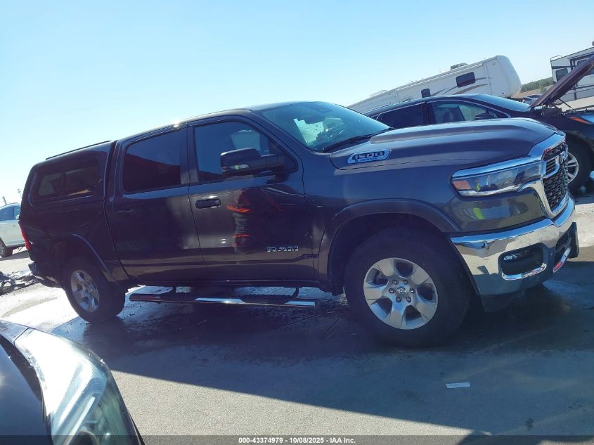 2025 Ram 1500 Big Horn 4X4 5'7 Box VIN: 1C6RRFFG9SN777195 Lot: 43374979