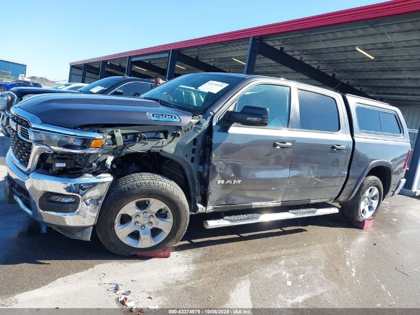 2025 Ram 1500 Big Horn 4X4 5'7 Box VIN: 1C6RRFFG9SN777195 Lot: 43374979