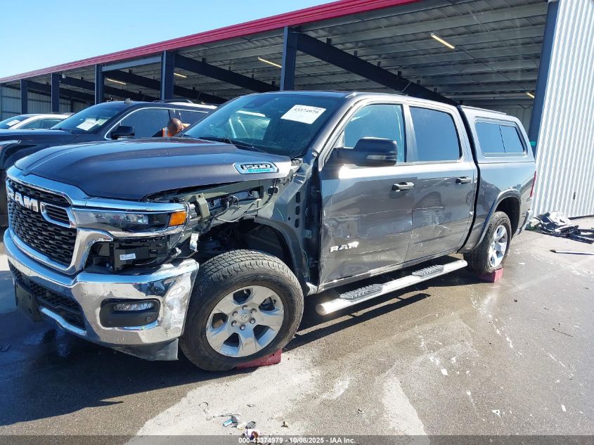 2025 Ram 1500 Big Horn 4X4 5'7 Box VIN: 1C6RRFFG9SN777195 Lot: 43374979