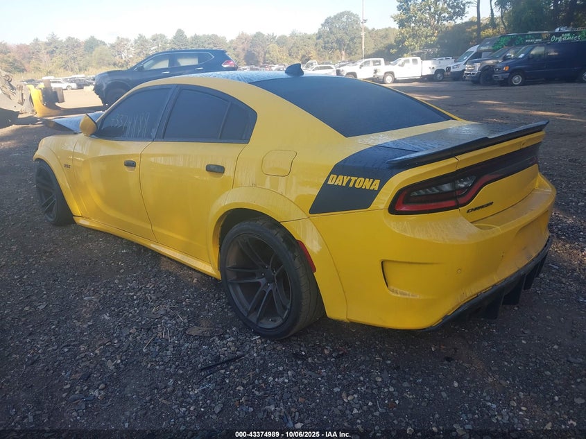 2017 Dodge Charger 6.4 Daytona 392 Rwd Yellow Lot 111043374989 Vin 2C3CDXGJ2HH518406
