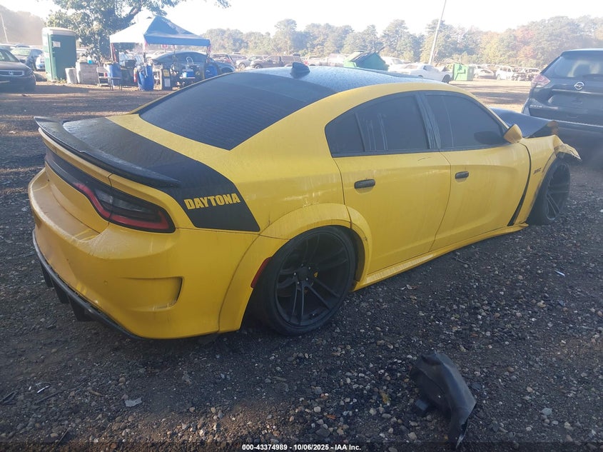 2017 Dodge Charger 6.4 Daytona 392 Rwd Yellow Lot 111043374989 Vin 2C3CDXGJ2HH518406