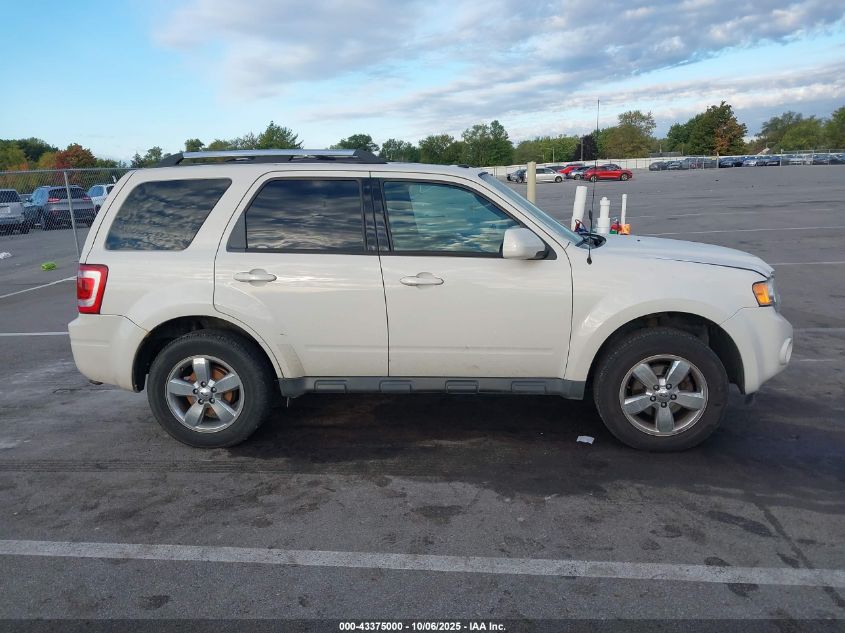 2012 Ford Escape Limited VIN: 1FMCU9EG1CKA76035 Lot: 43375000