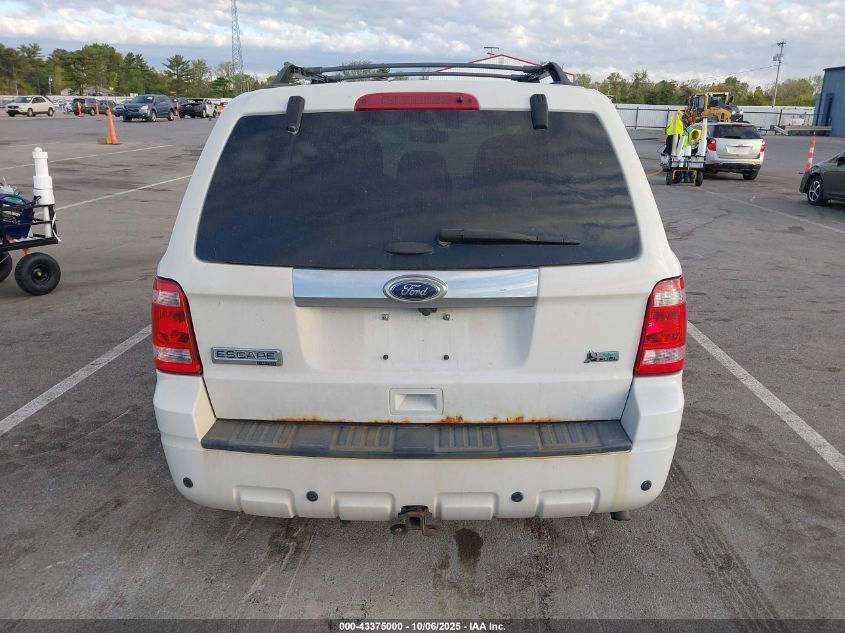 2012 Ford Escape Limited VIN: 1FMCU9EG1CKA76035 Lot: 43375000