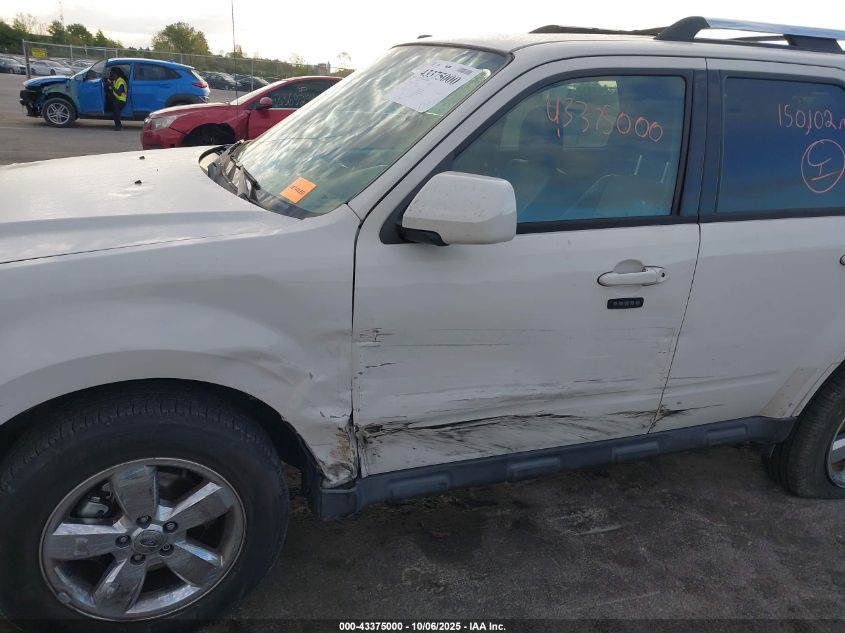 2012 Ford Escape Limited VIN: 1FMCU9EG1CKA76035 Lot: 43375000