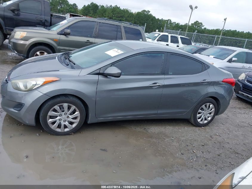 2013 Hyundai Elantra Gls VIN: 5NPDH4AEXDH161637 Lot: 43375014