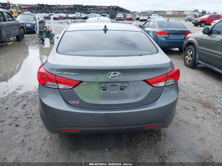 2013 Hyundai Elantra Gls VIN: 5NPDH4AEXDH161637 Lot: 43375014