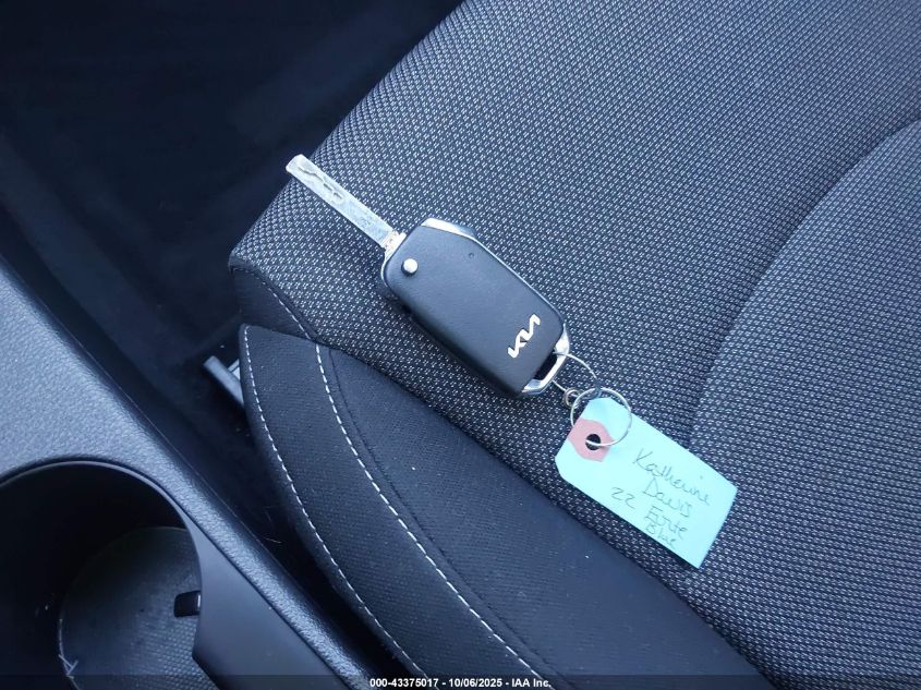 2022 Kia Forte Lxs VIN: 3KPF24AD1NE440188 Lot: 43375017