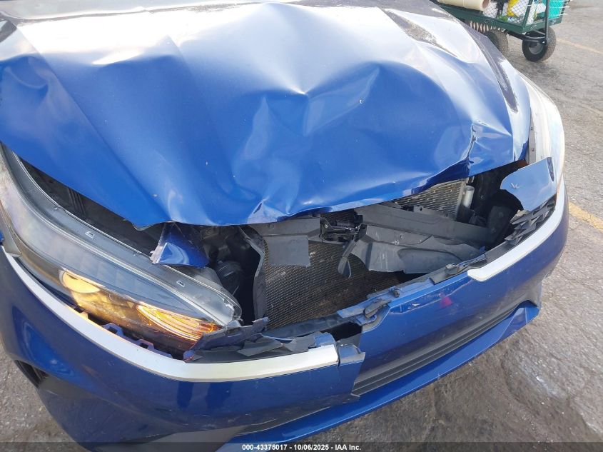 2022 Kia Forte Lxs VIN: 3KPF24AD1NE440188 Lot: 43375017