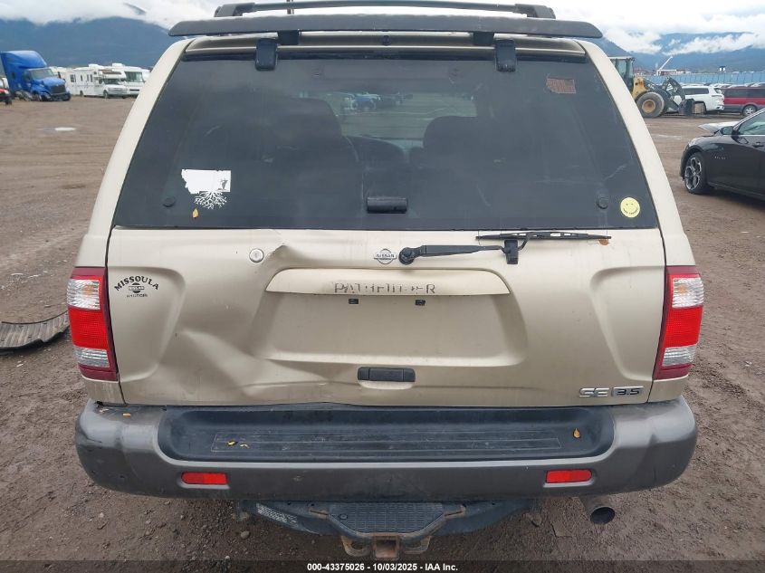 2001 Nissan Pathfinder Se VIN: JN8DR07Y51W501147 Lot: 43375026
