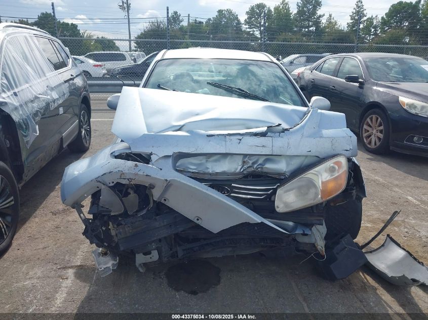 2008 Kia Spectra Ex VIN: KNAFE121285492257 Lot: 43375034