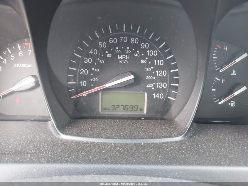 2008 Kia Spectra Ex VIN: KNAFE121285492257 Lot: 43375034