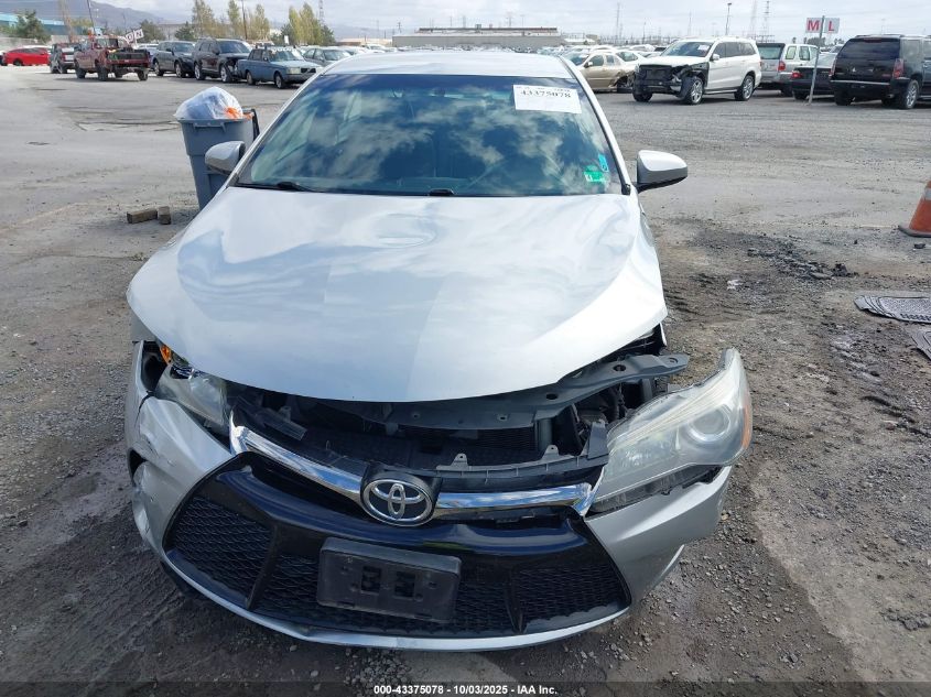 2016 Toyota Camry Se VIN: 4T1BF1FK5GU136659 Lot: 43375078