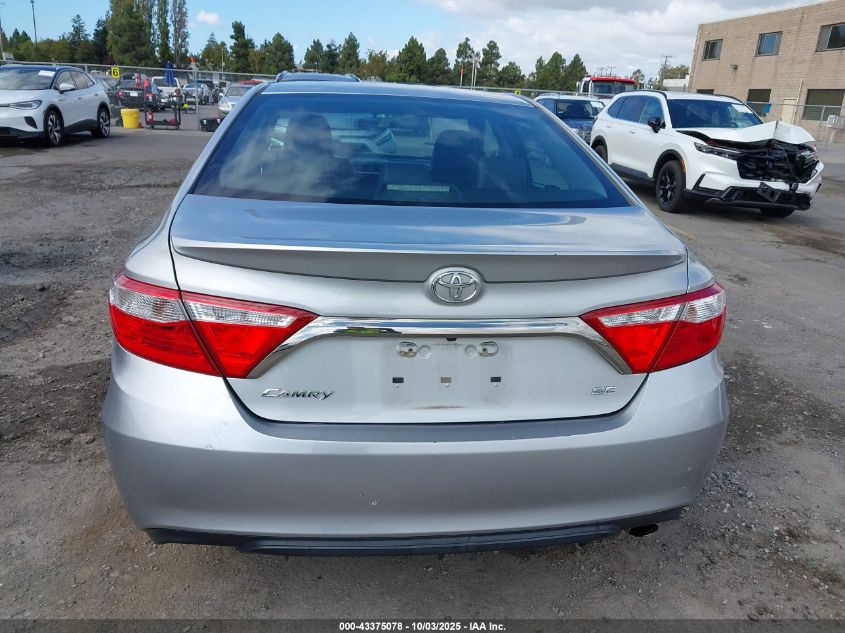 2016 Toyota Camry Se VIN: 4T1BF1FK5GU136659 Lot: 43375078