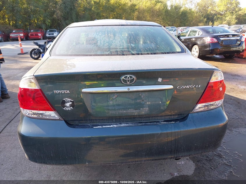 2006 Toyota Camry Le VIN: 4T1BE32K06U110280 Lot: 43375099