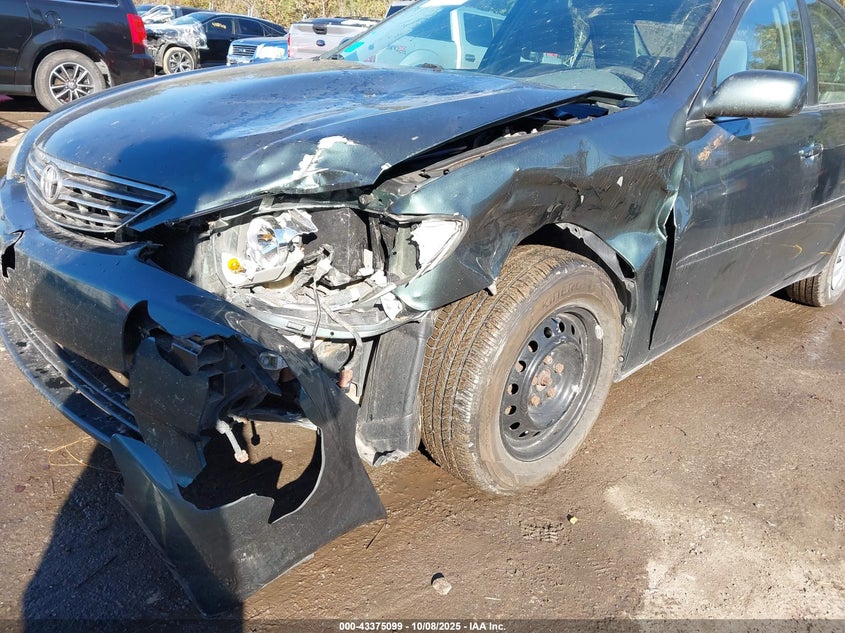 2006 Toyota Camry Le VIN: 4T1BE32K06U110280 Lot: 43375099