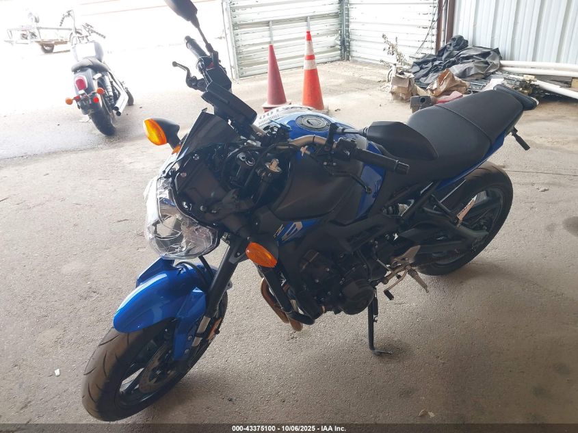 2016 Yamaha Fz09 VIN: JYARN33E1GA009095 Lot: 43375100