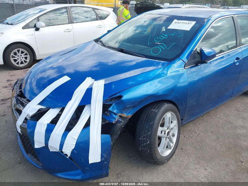 2017 Toyota Camry Se VIN: 4T1BF1FK5HU784889 Lot: 43375107