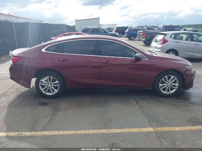 2016 Chevrolet Malibu 1Lt VIN: 1G1ZE5ST9GF206639 Lot: 43375126