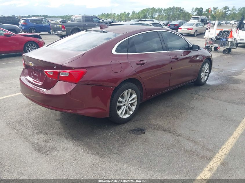 2016 Chevrolet Malibu 1Lt VIN: 1G1ZE5ST9GF206639 Lot: 43375126