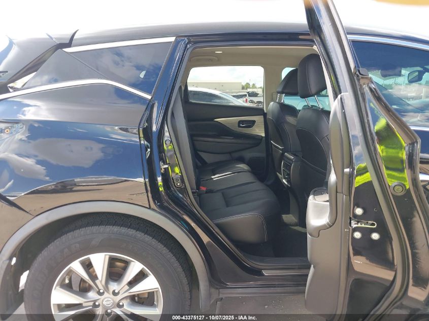 2018 Nissan Murano Sl VIN: 5N1AZ2MH8JN203479 Lot: 43375127