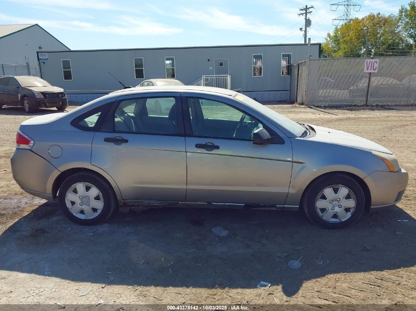 2008 Ford Focus S VIN: 1FAHP34NX8W256280 Lot: 43375142