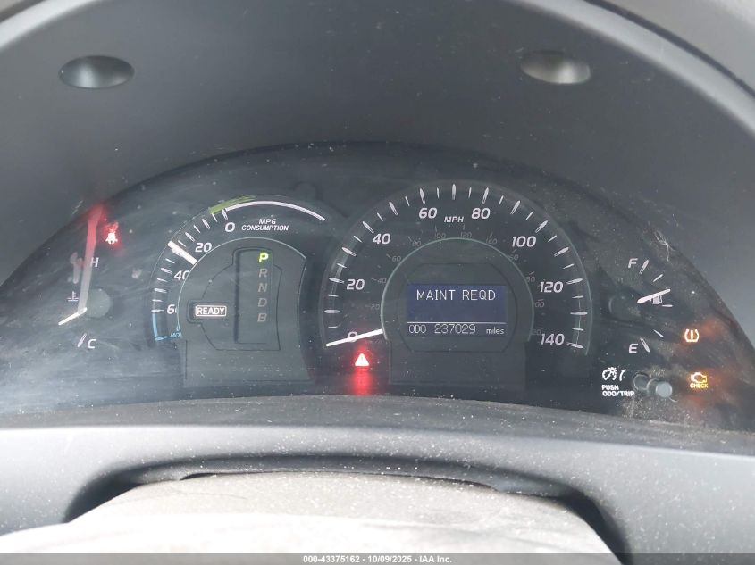 2007 Toyota Camry Hybrid VIN: 4T1BB46K57U029012 Lot: 43375162