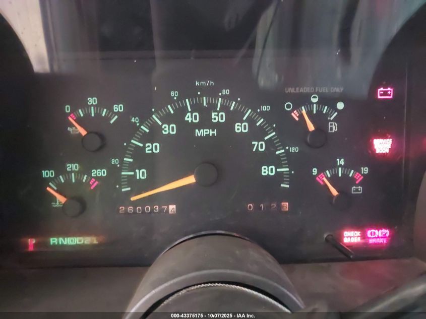 1993 Chevrolet Gmt-400 K2500 VIN: 2GCFK29K2P1108610 Lot: 43375175