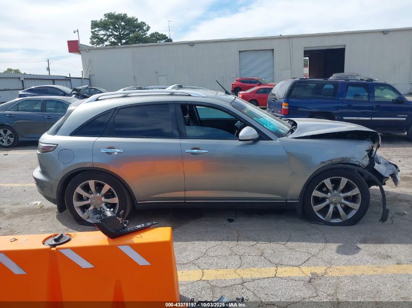 2005 Infiniti Fx35 VIN: JNRAS08U95X100876 Lot: 43375197