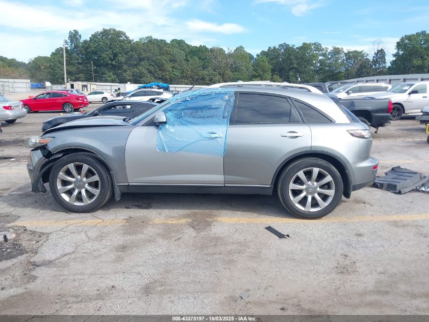 2005 Infiniti Fx35 VIN: JNRAS08U95X100876 Lot: 43375197