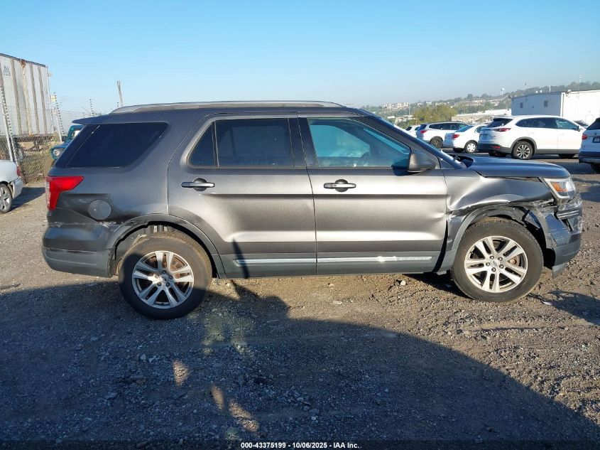 2018 Ford Explorer Xlt VIN: 1FM5K8D84JGA01557 Lot: 43375199