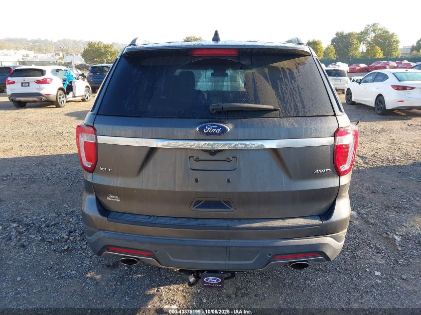 2018 Ford Explorer Xlt VIN: 1FM5K8D84JGA01557 Lot: 43375199