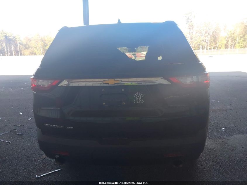 2020 Chevrolet Traverse Awd Ls VIN: 1GNEVFKW6LJ170624 Lot: 43375248