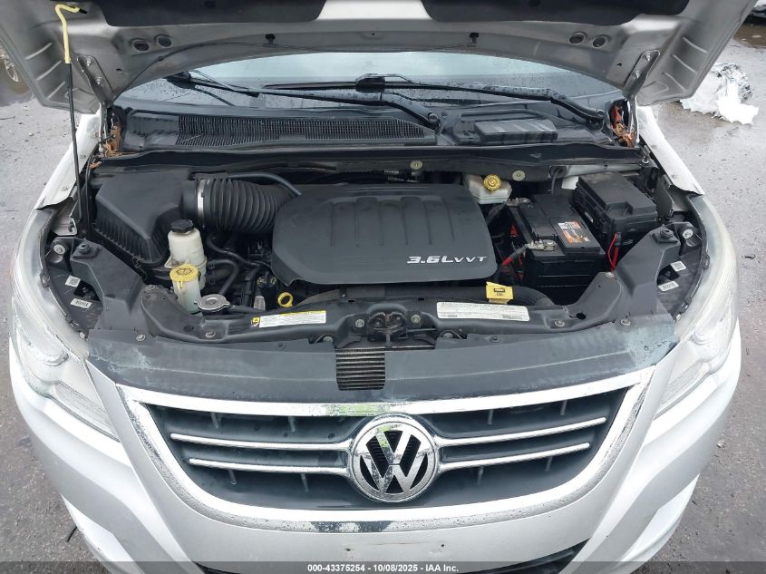 2012 Volkswagen Routan Sel VIN: 2C4RVACGXCR164812 Lot: 43375254