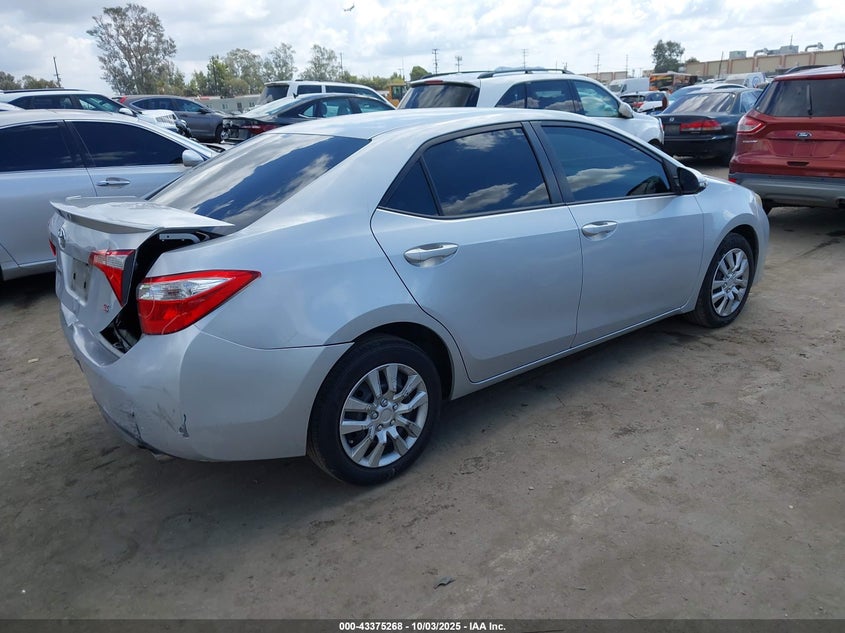 2014 TOYOTA COROLLA S 5YFBURHE4EP098545