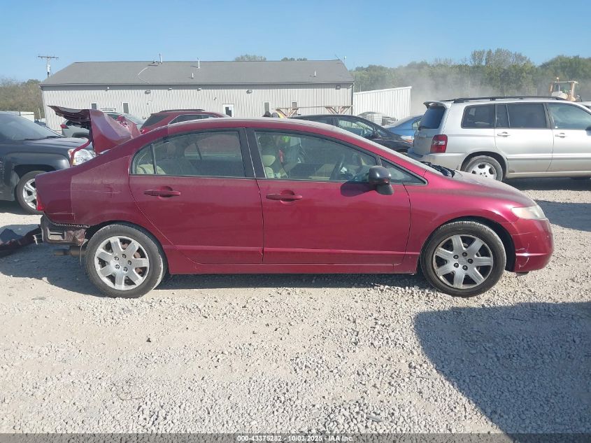 2007 Honda Civic Lx VIN: 1HGFA16587L135415 Lot: 43375282