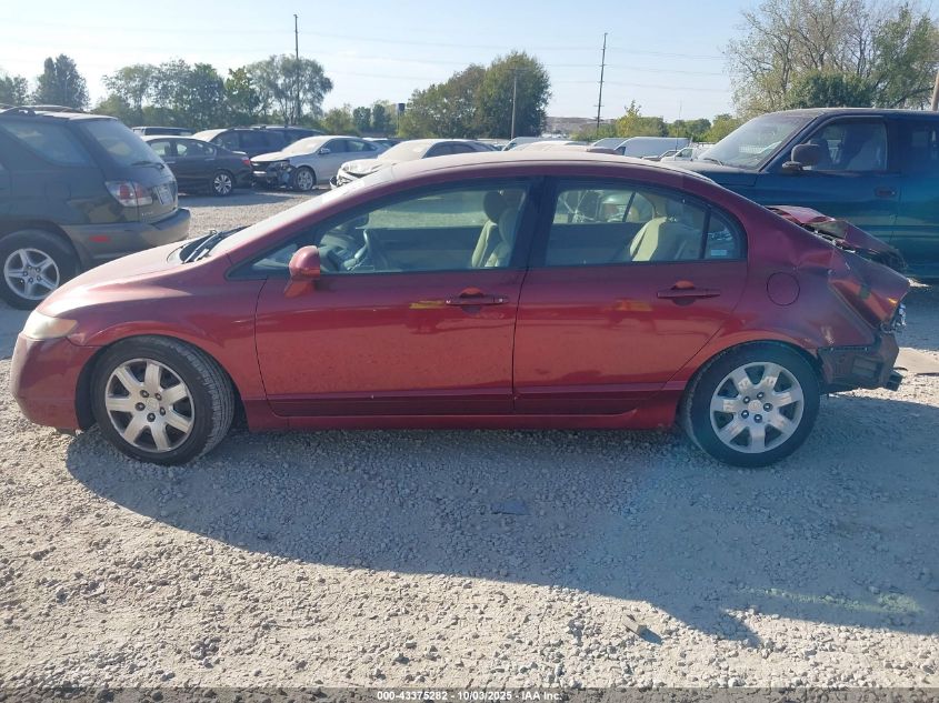 2007 Honda Civic Lx VIN: 1HGFA16587L135415 Lot: 43375282