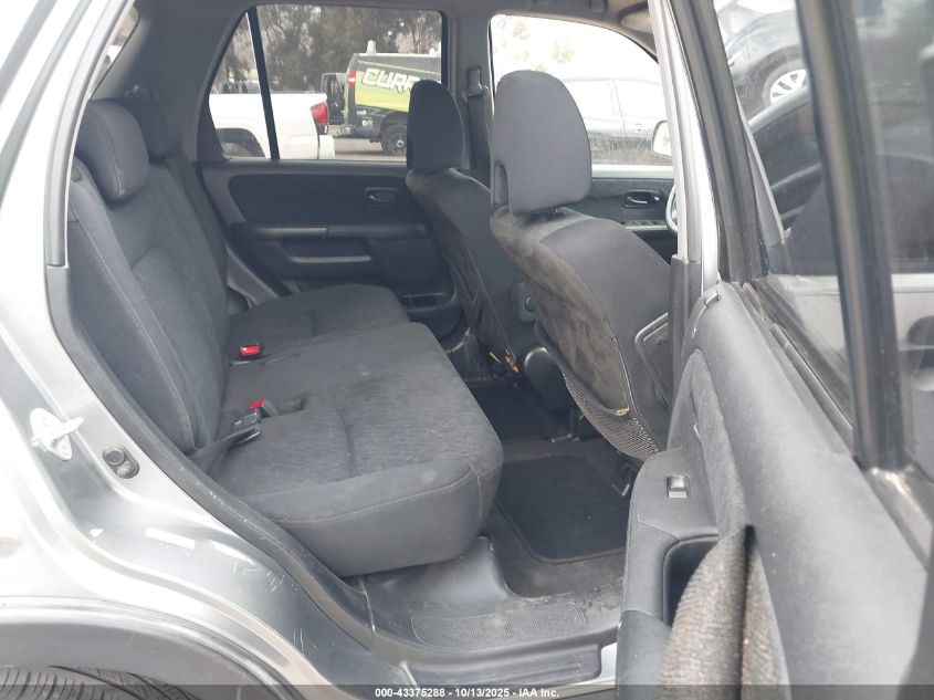 2006 Honda Cr-V Lx VIN: JHLRD68596C004833 Lot: 43375288