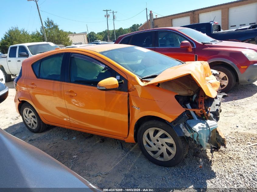 2015 Toyota Prius C Two VIN: JTDKDTB3XF1091383 Lot: 43375289