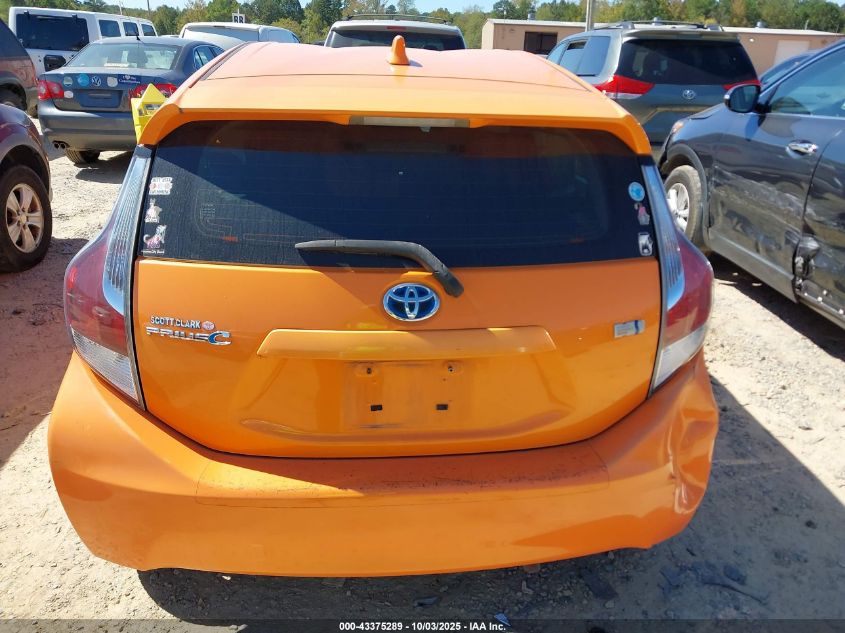 2015 Toyota Prius C Two VIN: JTDKDTB3XF1091383 Lot: 43375289