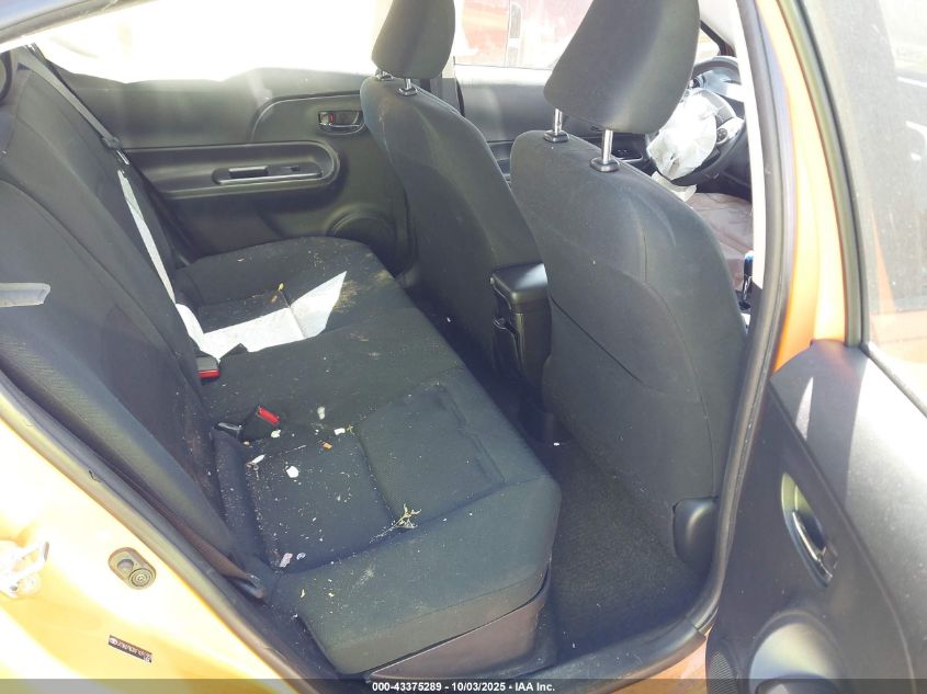 2015 Toyota Prius C Two VIN: JTDKDTB3XF1091383 Lot: 43375289