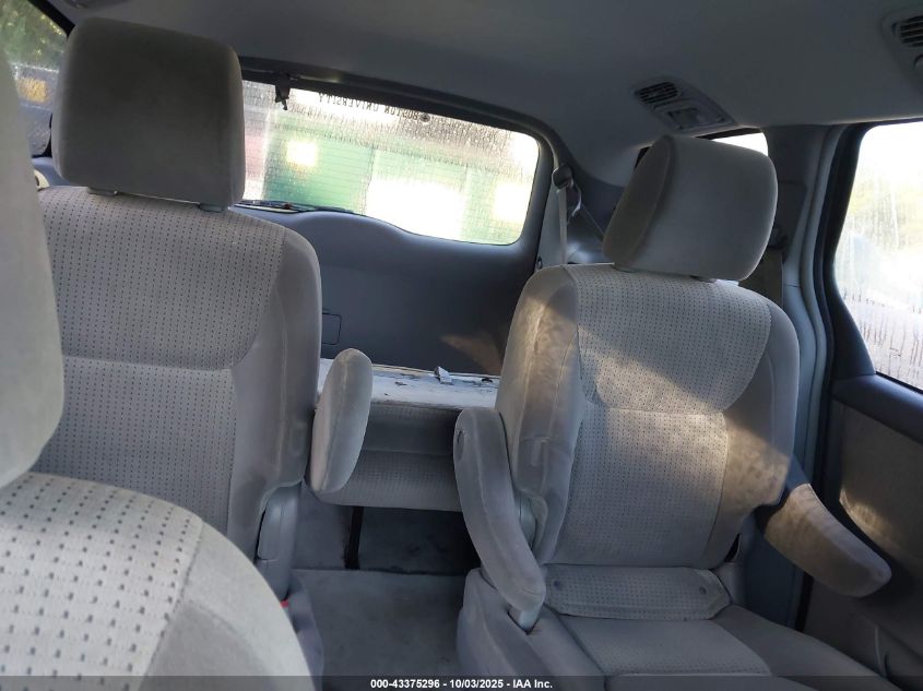 2010 Toyota Sienna Le VIN: 5TDKK4CC4AS296784 Lot: 43375296