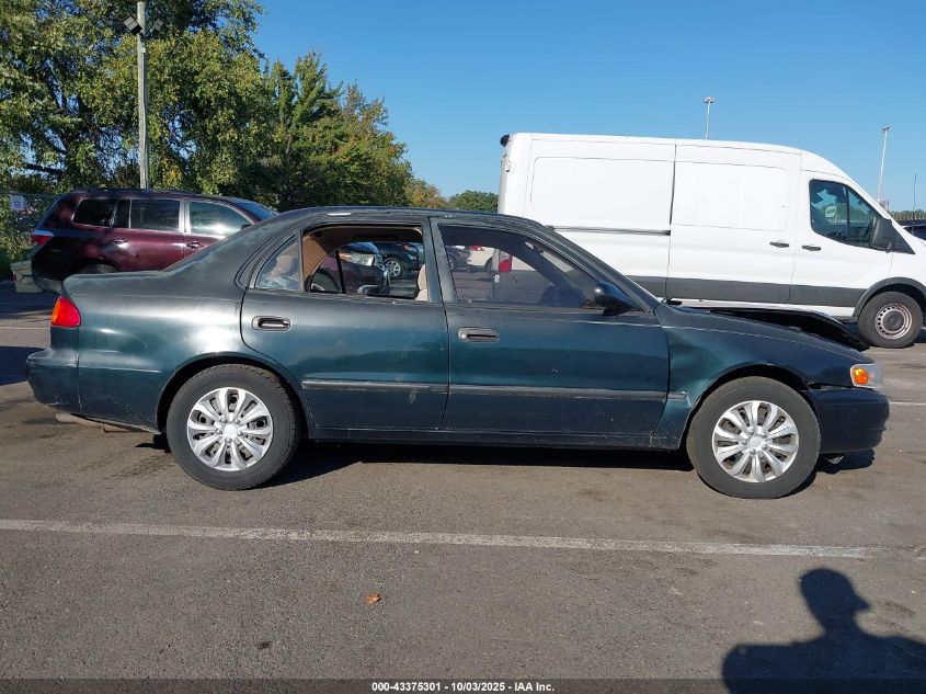 1999 Toyota Corolla Ce VIN: 2T1BR12E4XC238429 Lot: 43375301