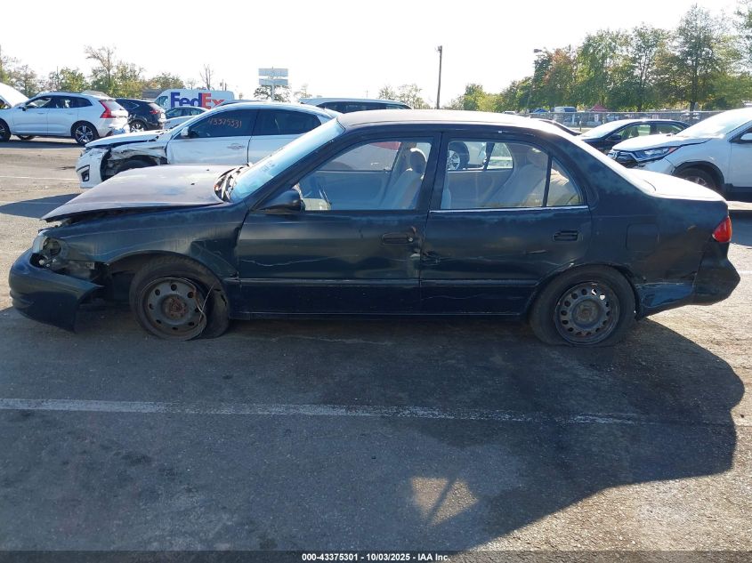 1999 Toyota Corolla Ce VIN: 2T1BR12E4XC238429 Lot: 43375301