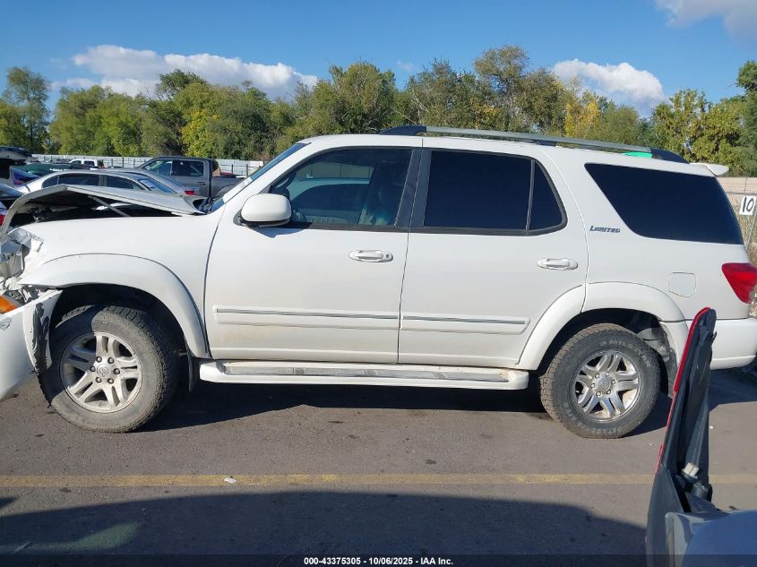 2006 Toyota Sequoia Limited V8 VIN: 5TDBT48A36S265862 Lot: 43375305