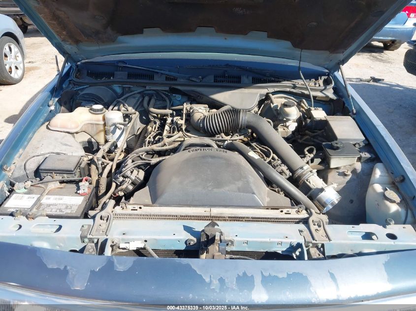 1993 Mercury Grand Marquis Gs VIN: 2MELM74W7PX607595 Lot: 43375339