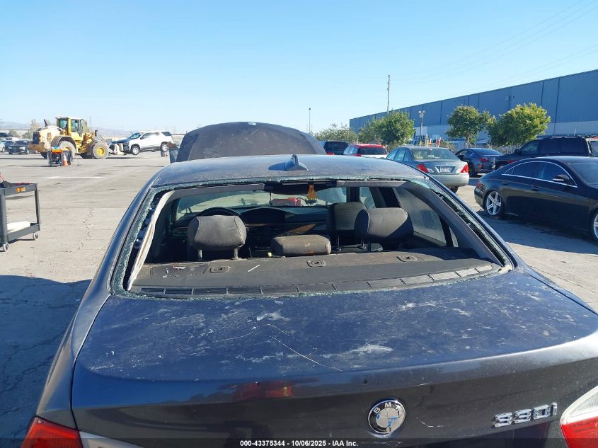 2006 BMW 330I VIN: WBAVB33586KR75218 Lot: 43375344