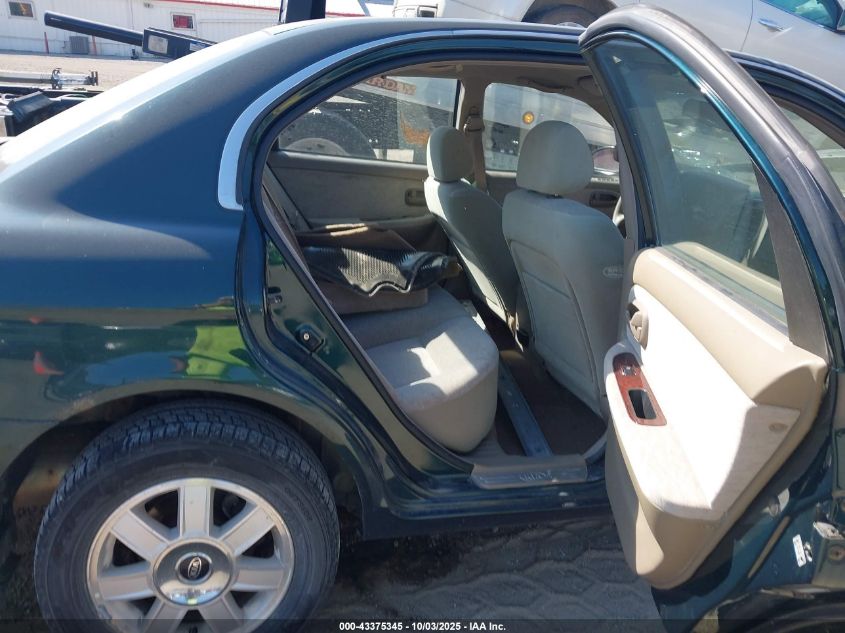 2003 Kia Optima Lx V6/Se V6 VIN: KNAGD128335219518 Lot: 43375345