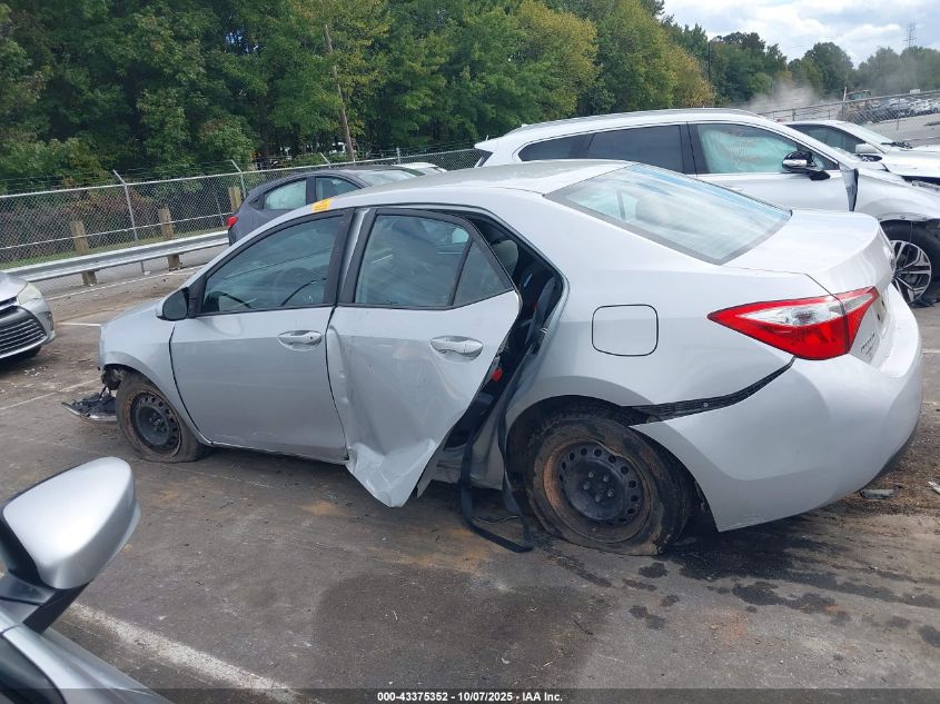 2015 Toyota Corolla L VIN: 2T1BURHE9FC377863 Lot: 43375352