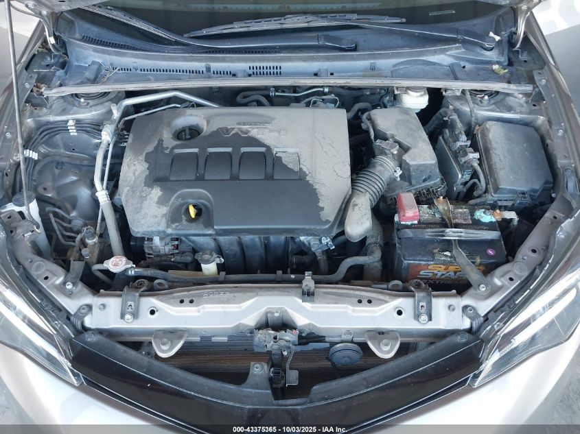 2018 Toyota Corolla Le VIN: 2T1BURHE2JC111349 Lot: 43375365