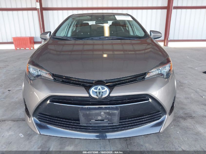 2018 Toyota Corolla Le VIN: 2T1BURHE2JC111349 Lot: 43375365